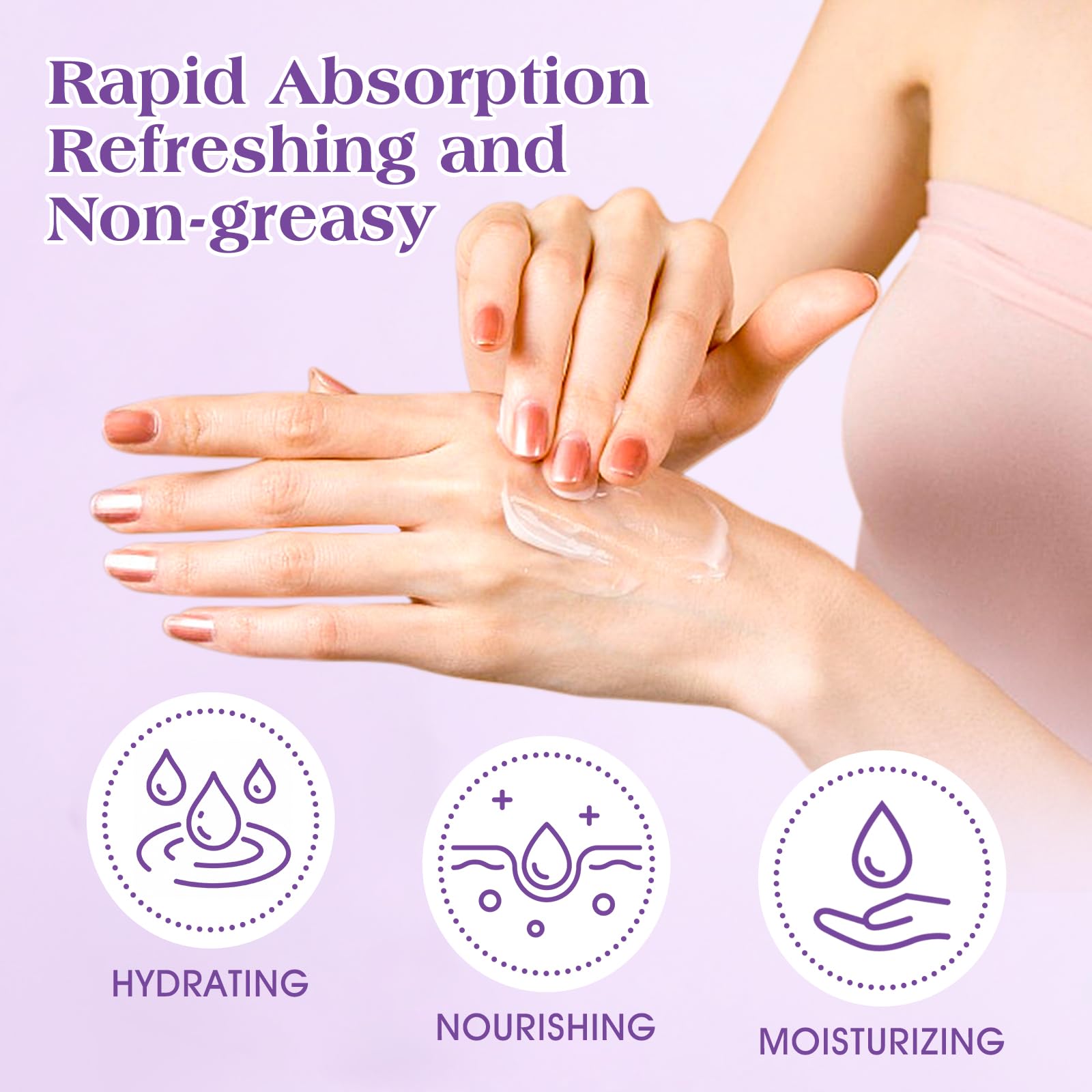 VISCOO Textura no grasa que se absorbe rápidamente
