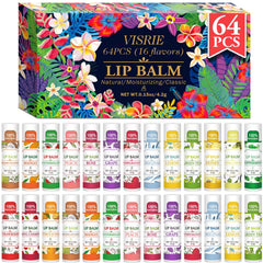 VISRIE bálsamo labial 16 sabores ofrece hidratación suave y color natural