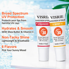 VISRIE protección labial SPF30 en gel claro y suave