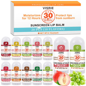 VisRIE SPF30 bálsamo labial bulk para uso diario y protección solar