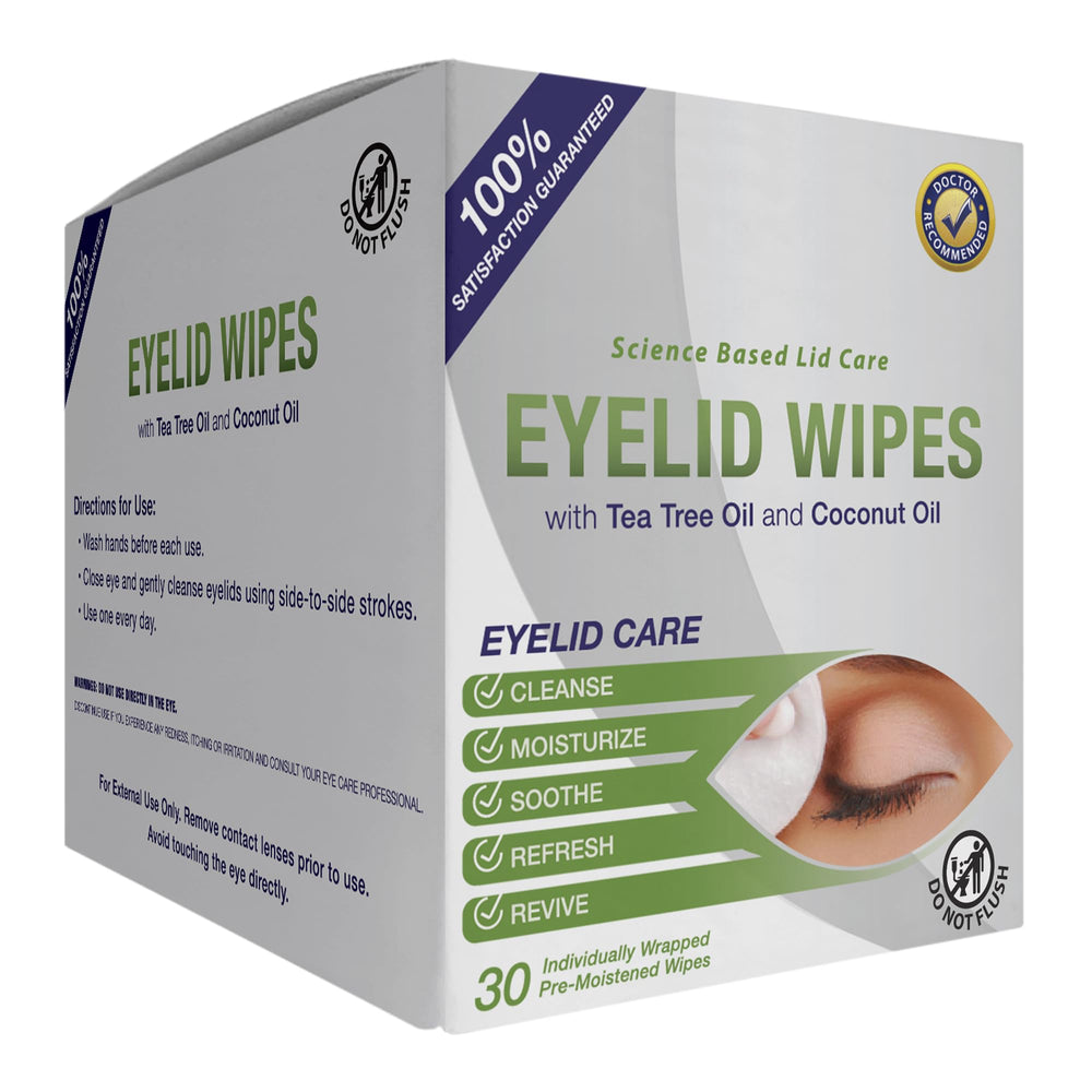 Lunovus en bolso para uso diario, limpieza ocular en cualquier lugar.