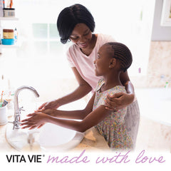 Vita Vie uso diario en baño cuidado equilibrado para manos y antebrazos