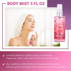 Vital Luxury set de viaje flor de cerezo japonesa perfecto para viajes