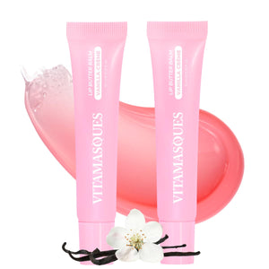Vitamasques bálsamo labial Vanilla Creme, aplicación suave para labios hidratados.