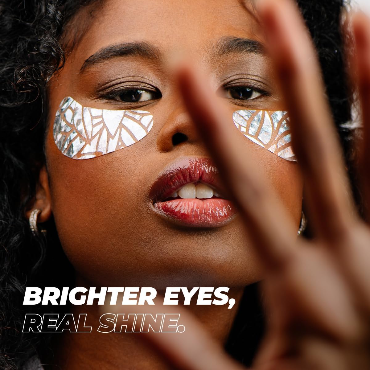 Vitamasques Parches Oculares Diamante, calabaza revitaliza la piel alrededor de los ojos.