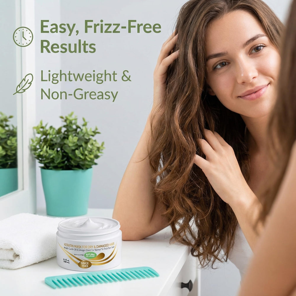 Brillo restaurador de VITAMINS: cabello más brillante y sano.