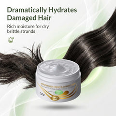 Hidratación profunda de VITAMINS para cabello suave y brillante.