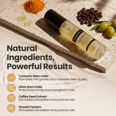 Vitasei Impulsor de Cabello: aceite de oliva silvestre para hidratación profunda.