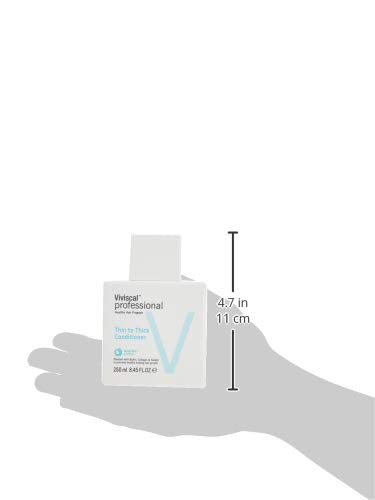 La aplicación de Viviscal profesional ofrece cabello con más volumene y brillo.