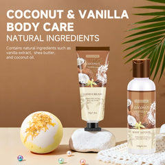 Vela coco vainilla de VKTASIMK con aroma relajante.