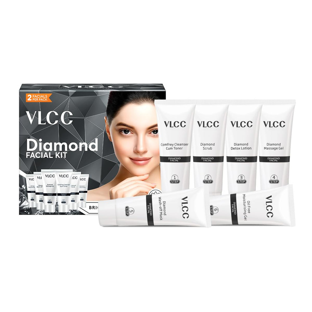 VLCC Diamond Facial Kit crema nutritiva para hidratación diaria