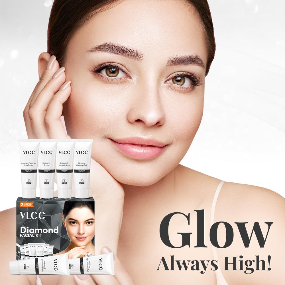 VLCC Diamond Facial Kit diamante-bhasma: posible renovación celular suave