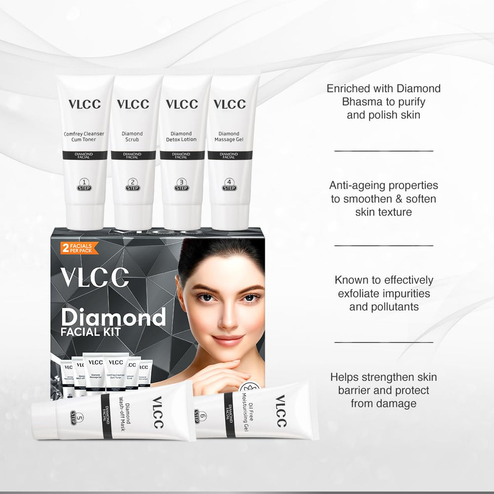 VLCC Diamond Facial Kit gel hidratante para uso diario