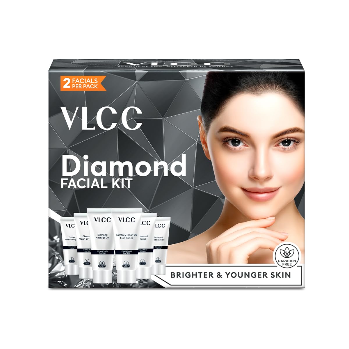 VLCC Diamond Facial Kit: limpieza facial suave para comenzar el ritual de cuidado