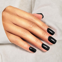 Kit de 34 uñas acrílicas negras de Vneffabler para un conjunto completo
