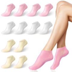 Vodolo calcetines de silicona para pies secos, hidratación suave durante la noche