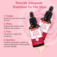 VOGSIG Aceite Esencial de Rosa con absorcion rápida para piel suave.
