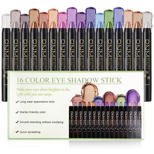 VolksRose 16 colores sombras-stick para looks diarios y atrevidos.