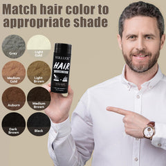 VOLLUCK Fibras Capilares: textura natural que se mezcla con el cabello.