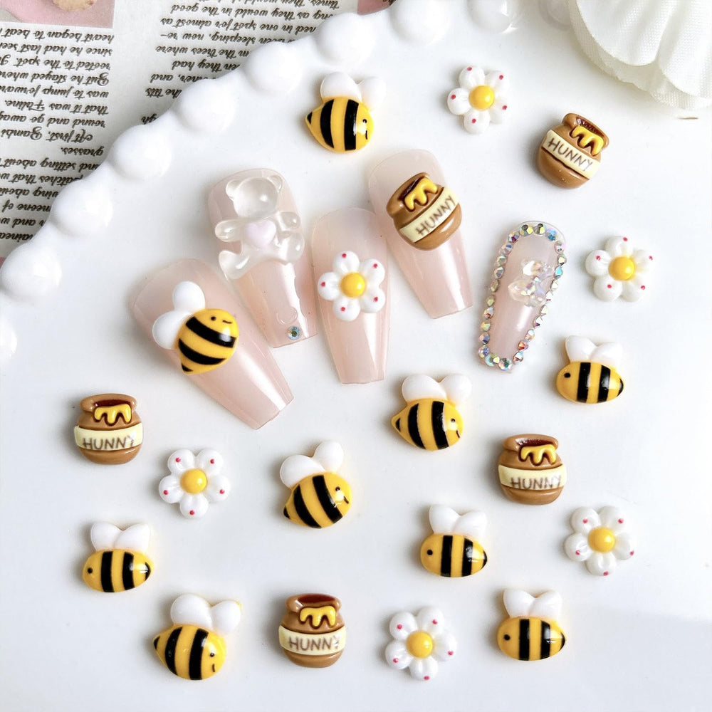 Charms para uñas primavera de Vopintpy, añade brillo y estilo en segundos.