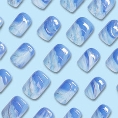 Kit Vopintpy con 24 uñas y herramientas, perfecto para aplicación hazlo tú mismo