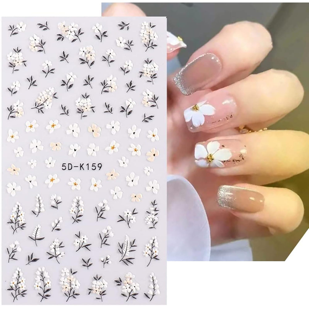 Pegatinas VOTACOS Flores Daisy, aptas para eventos y fiestas