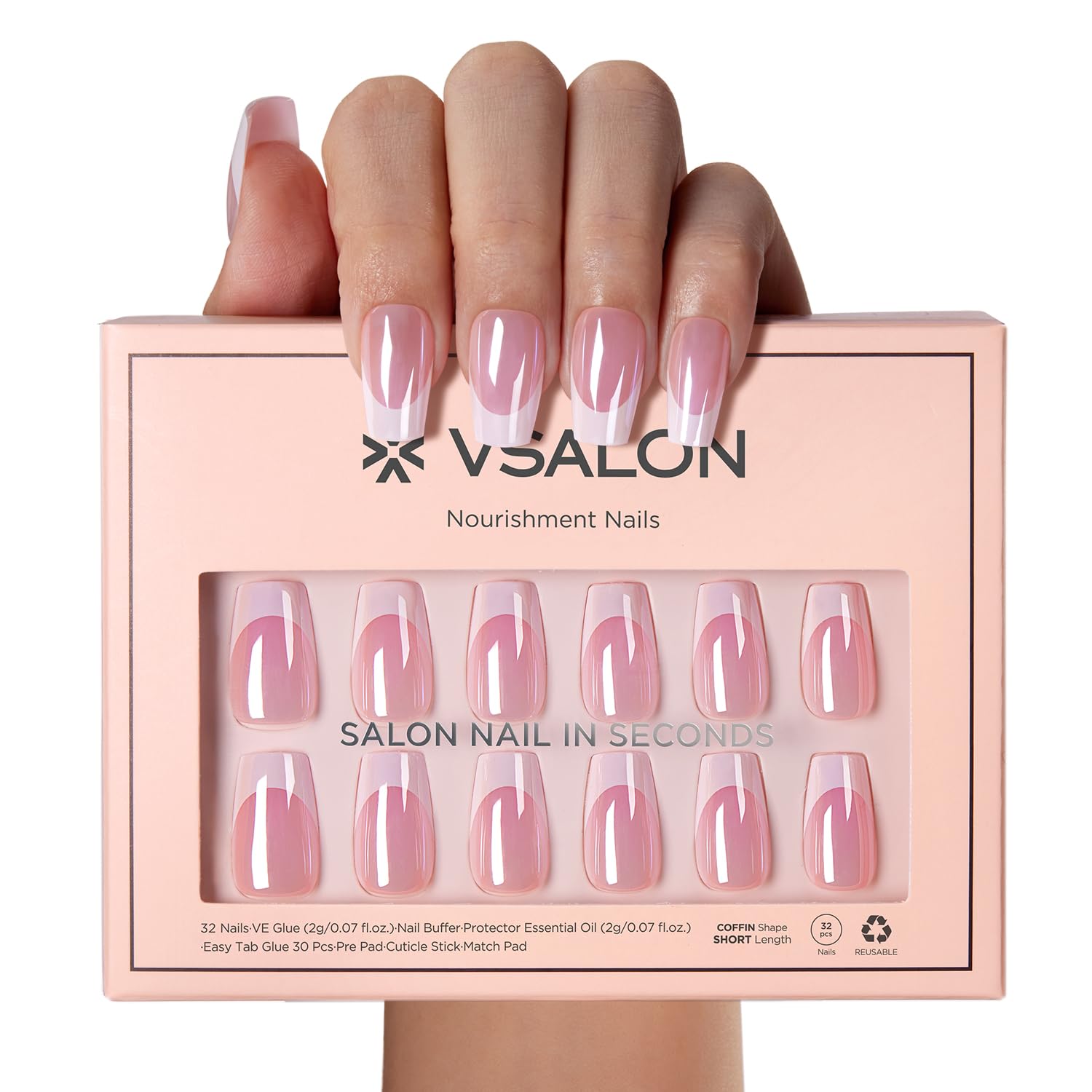 VSALON regalo ideal para mujeres que cuidan sus uñas