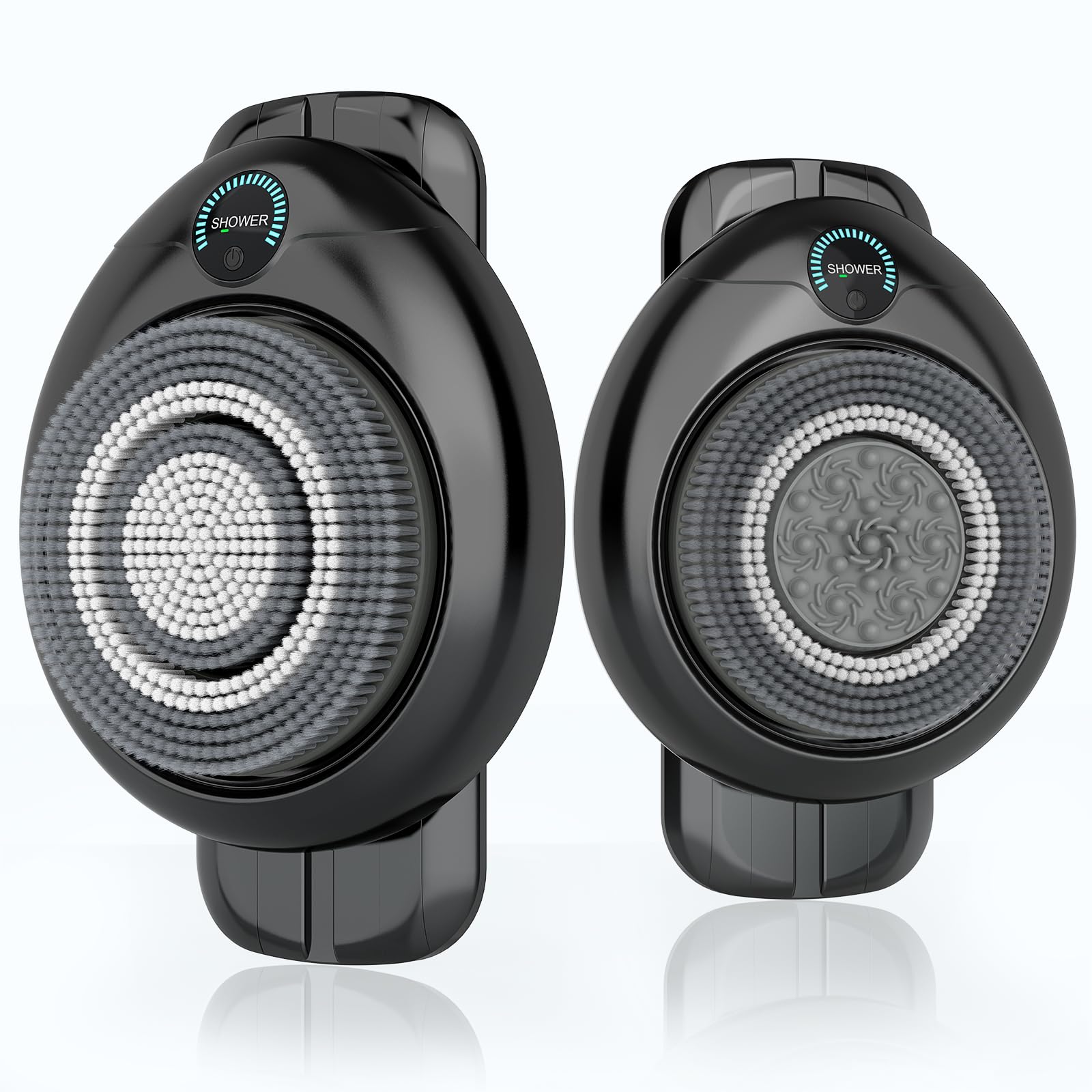 Cepillo eléctrico VWMYQ para espalda con giro 360° en la ducha.
