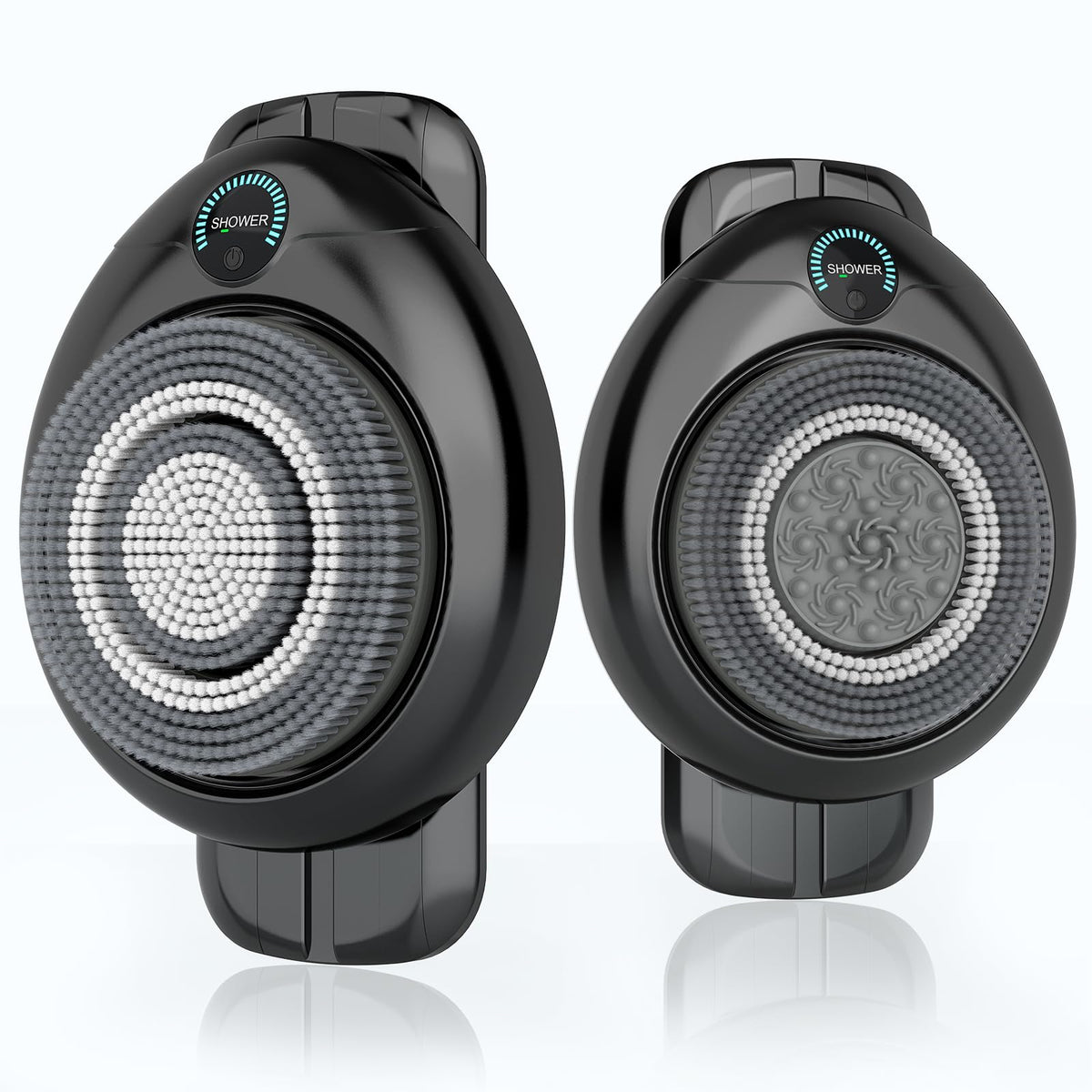 Cepillo eléctrico VWMYQ para espalda con giro 360° en la ducha.