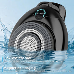 VWMYQ detalle de cerdas ultrafinas para exfoliación suave.