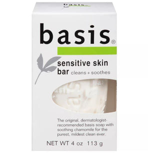 Vxoyo Basis barra limpiadora para piel sensible, limpieza suave diaria