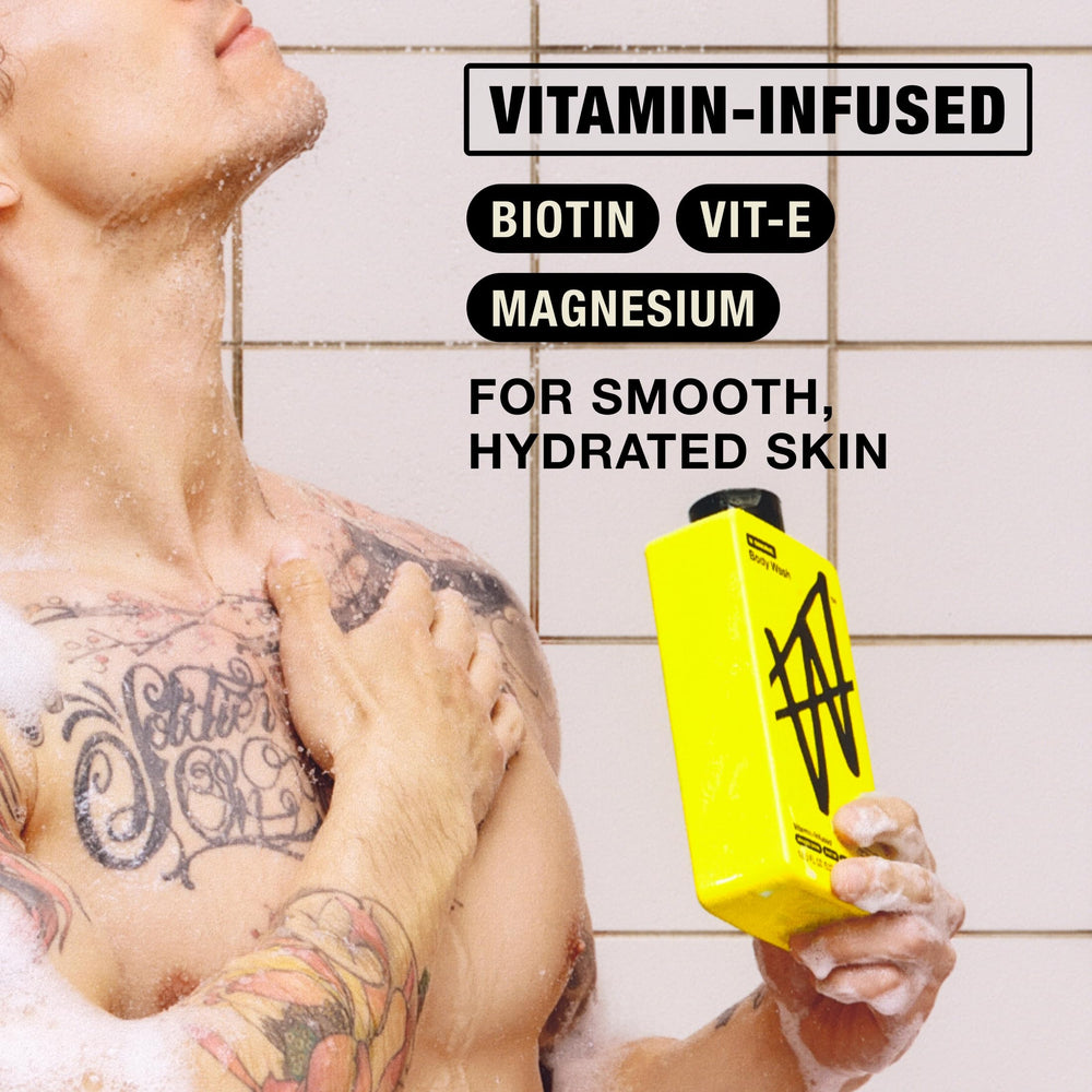 W by Jake Paul aroma original brinda frescura duradera tras la ducha