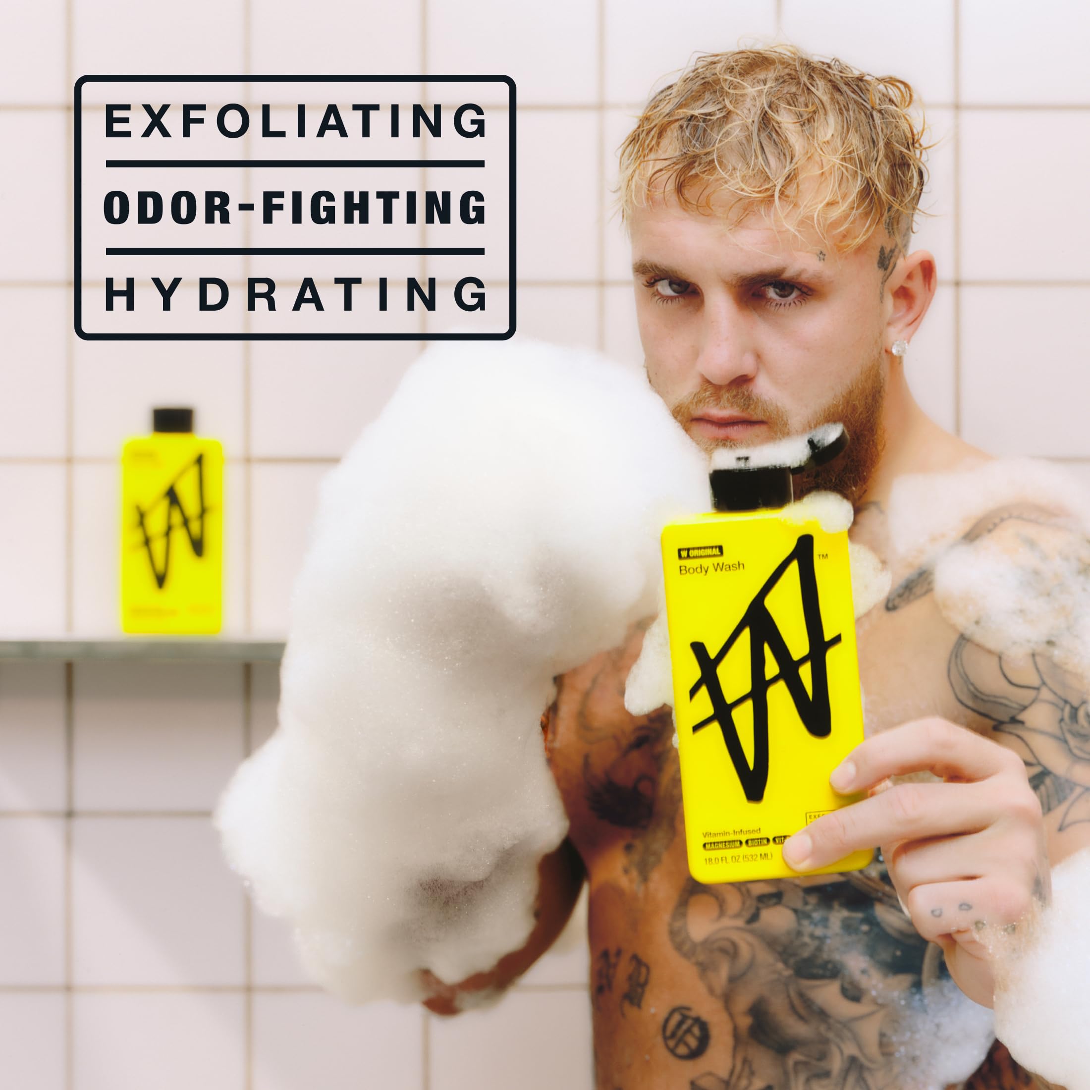 W by Jake Paul aceite de jojoba ofrece hidratación y equilibrio de la piel