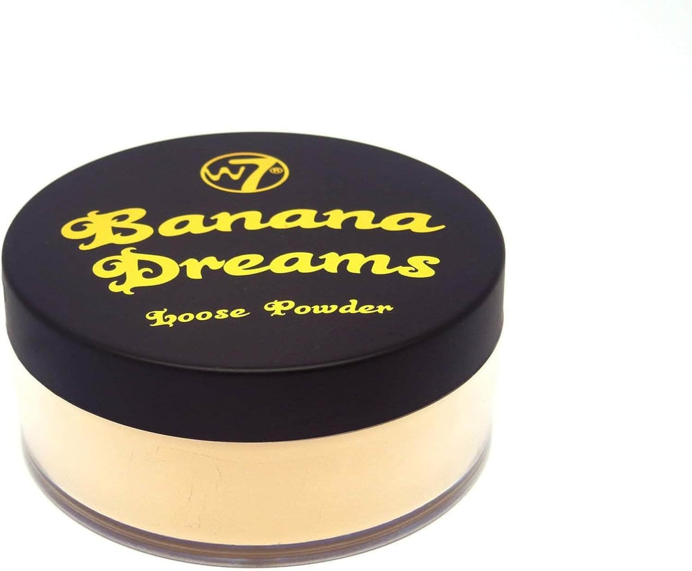 Rostro con Banana Dreams de W7, acabado mate y duradero.
