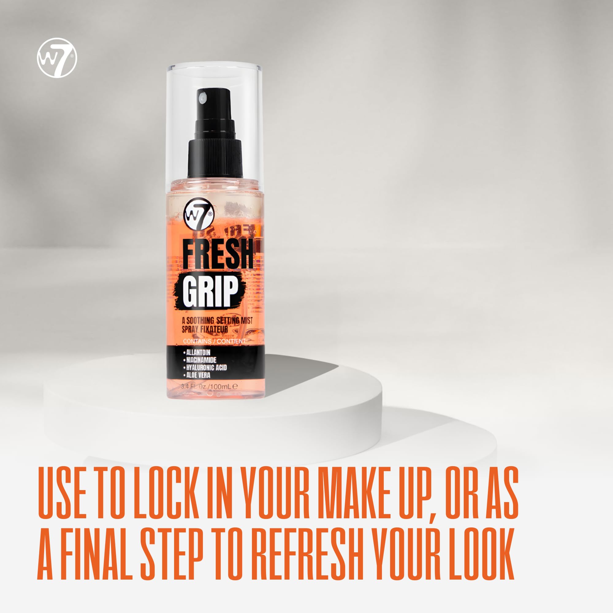 W7 Fresh Grip vitamina E ofrece protección antioxidante suave