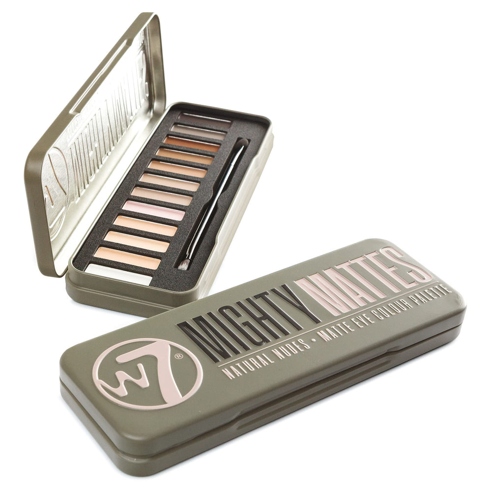 Sombra de ojos W7 Mighty Mattes: acabado duradero para uso diario.