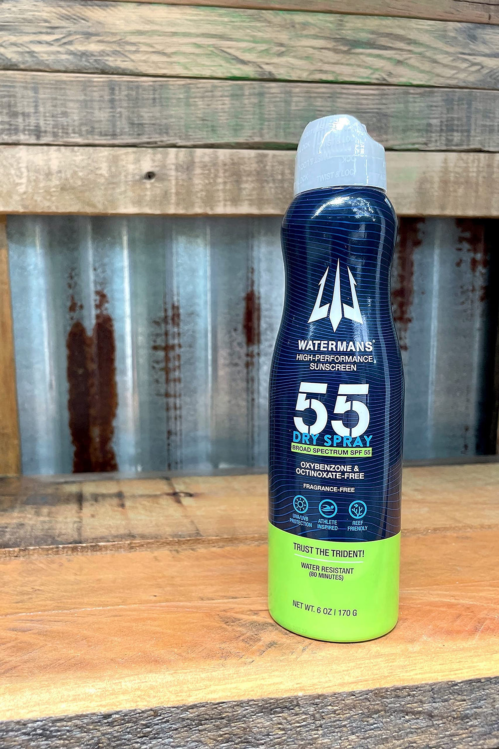 Watermans SPF55 sin fragancia, apto para piel sensible