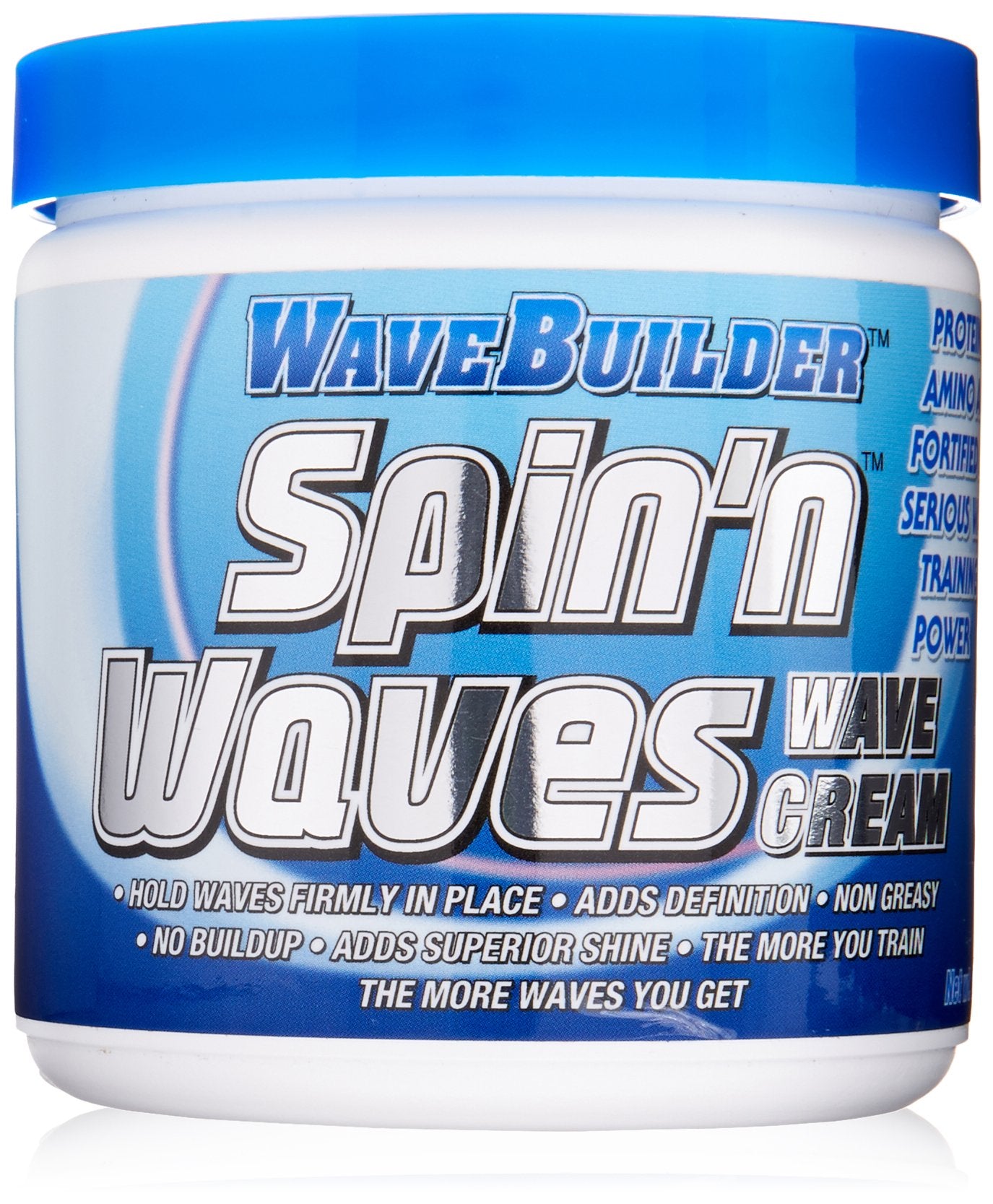 Wavebuilder Spinand Waves: bote de crema fijadora para peinado y definición sin grasa