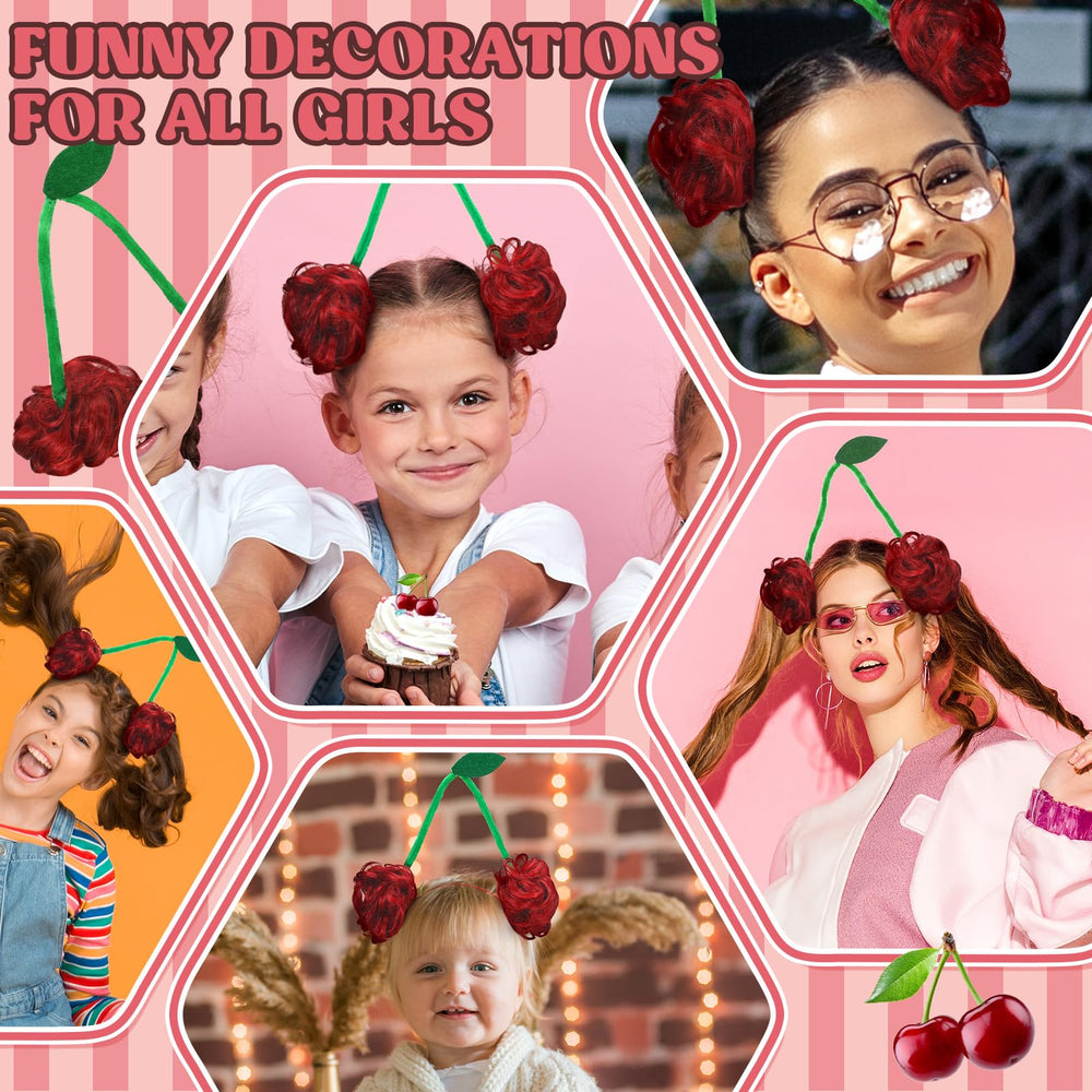 Wavyknot cereza ideal para fiestas y disfraces.