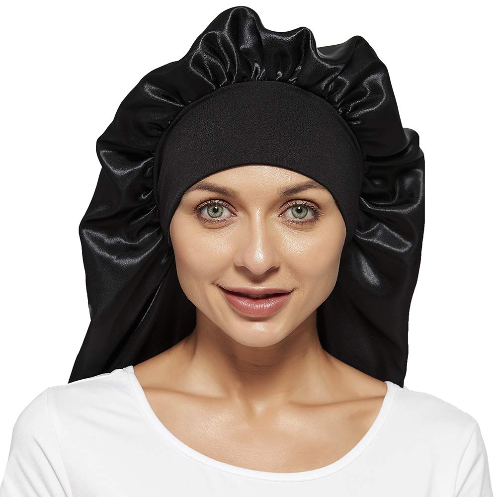 Diseño amplio de Wbfwbb para cabello largo, ajuste cómodo sin apretar.