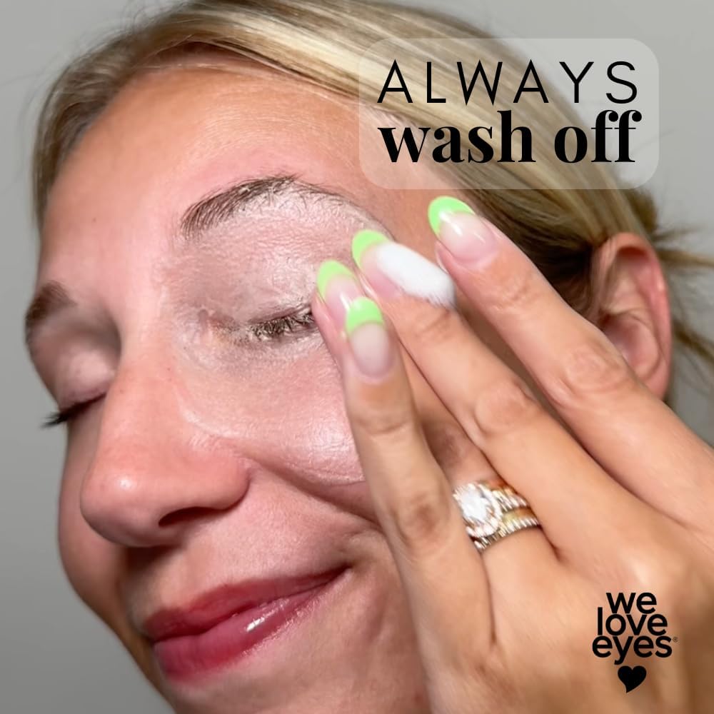 We Love Eyes: aplicación suave en párpados para una limpieza rápida y cómoda