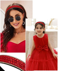 Wecoe diadema joyas con cristales irisados, aporta brillo suave