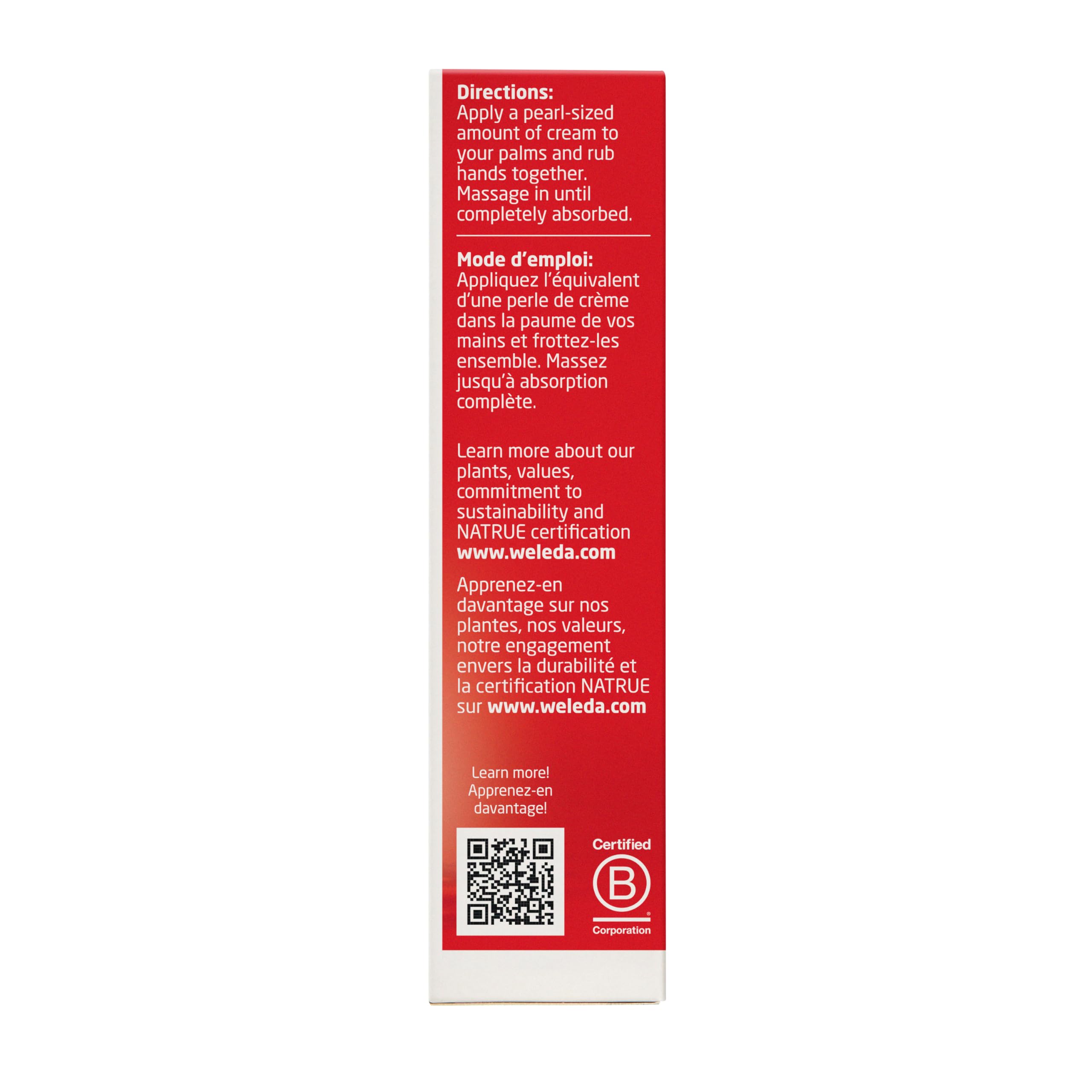 weleda crema manos cuidado diario.
