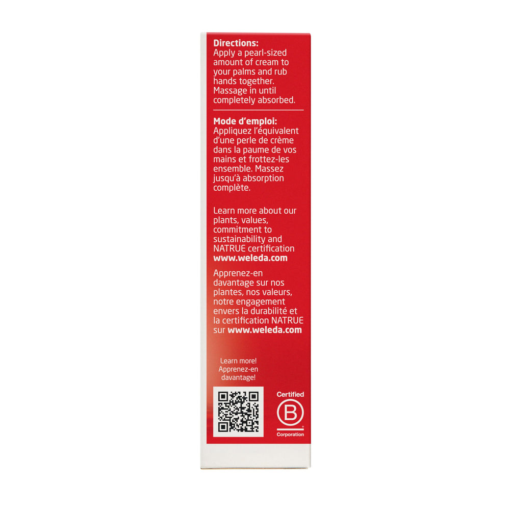 weleda crema manos cuidado diario.
