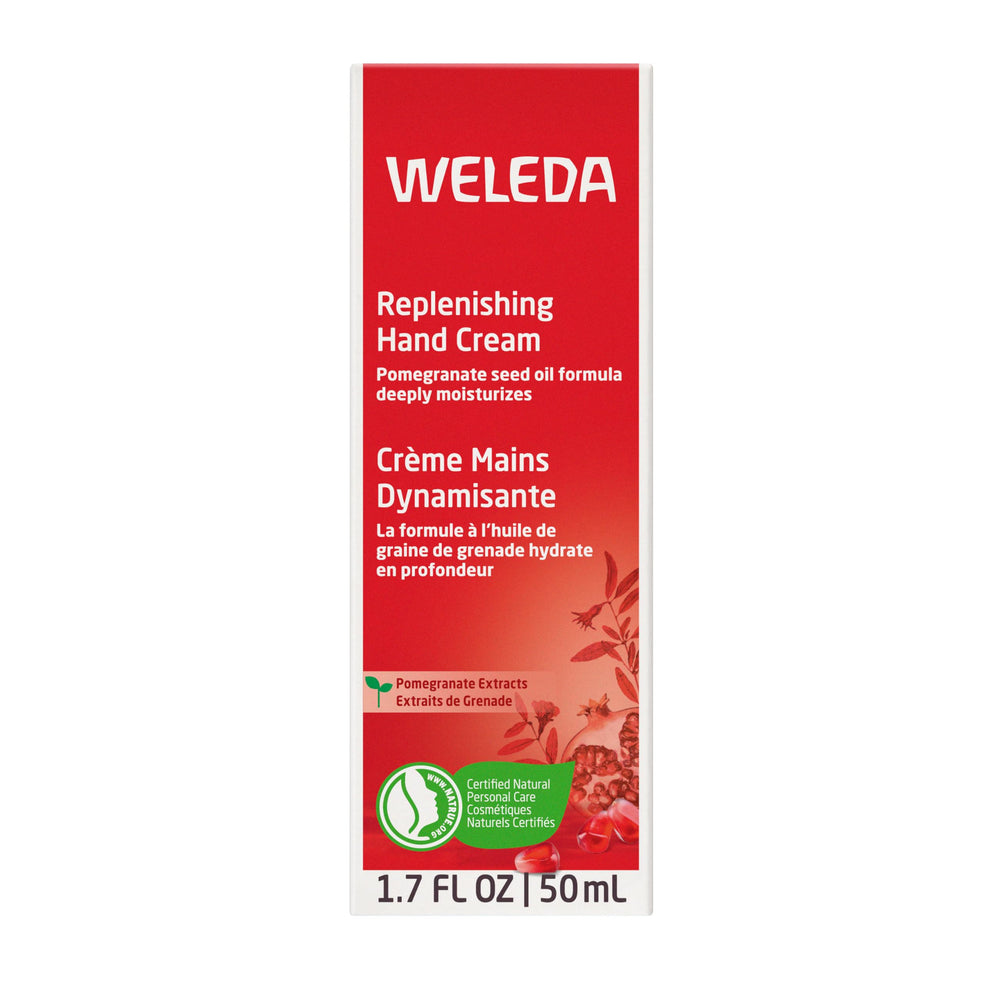 weleda crema manos firmeza piel, cuidado regenerador.