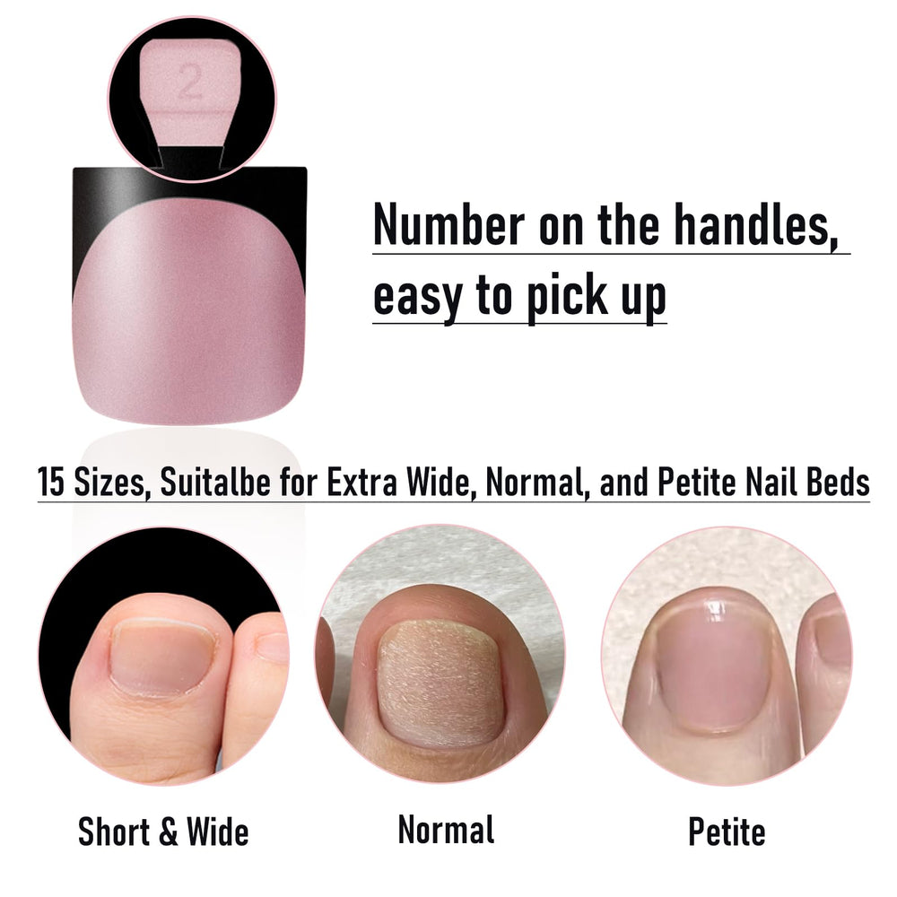 Wellquinn uñas francesas, primer y base preaplicados para inicio cómodo.
