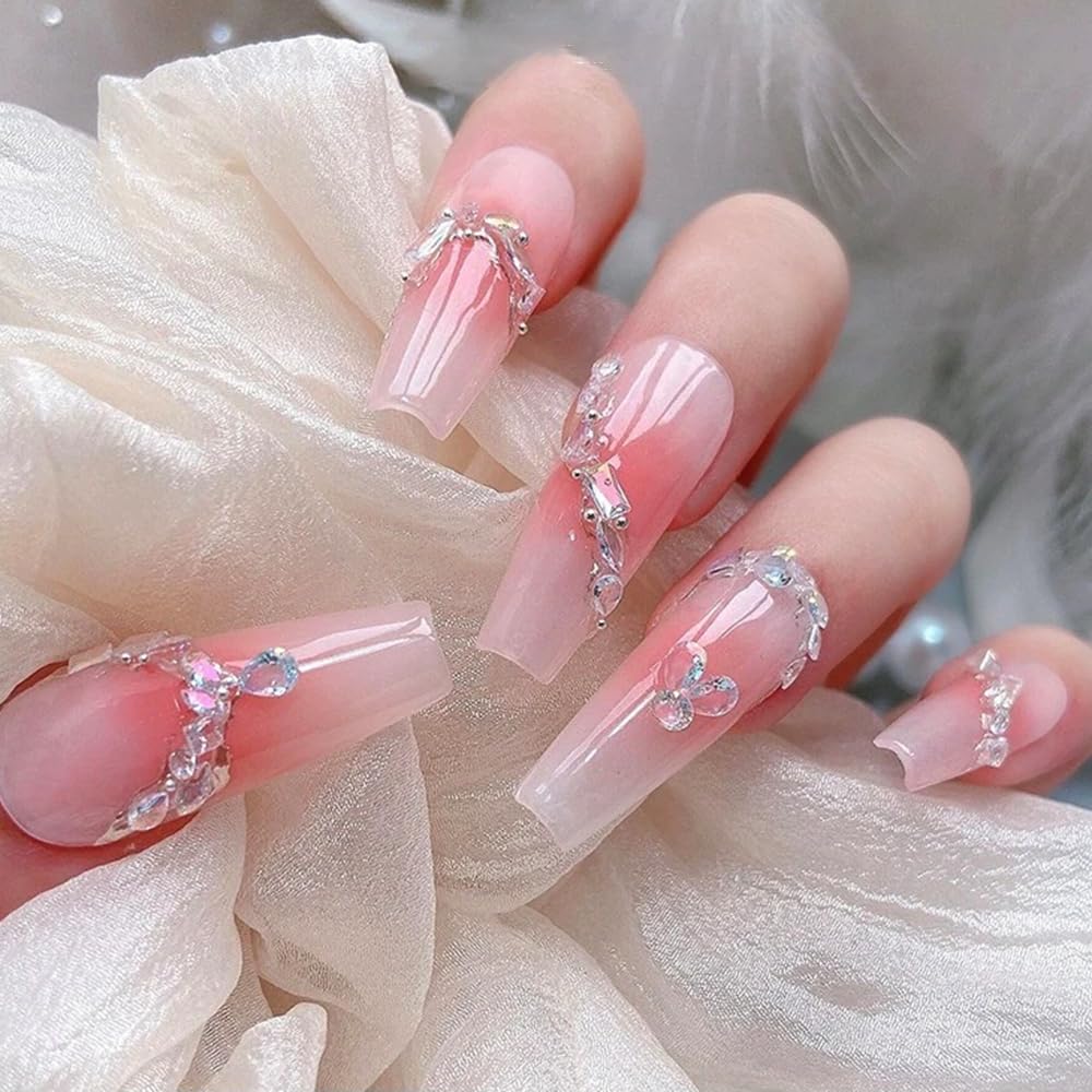 WENEWFINE colección zircon-uñas colorida para decoraciones rápidas.