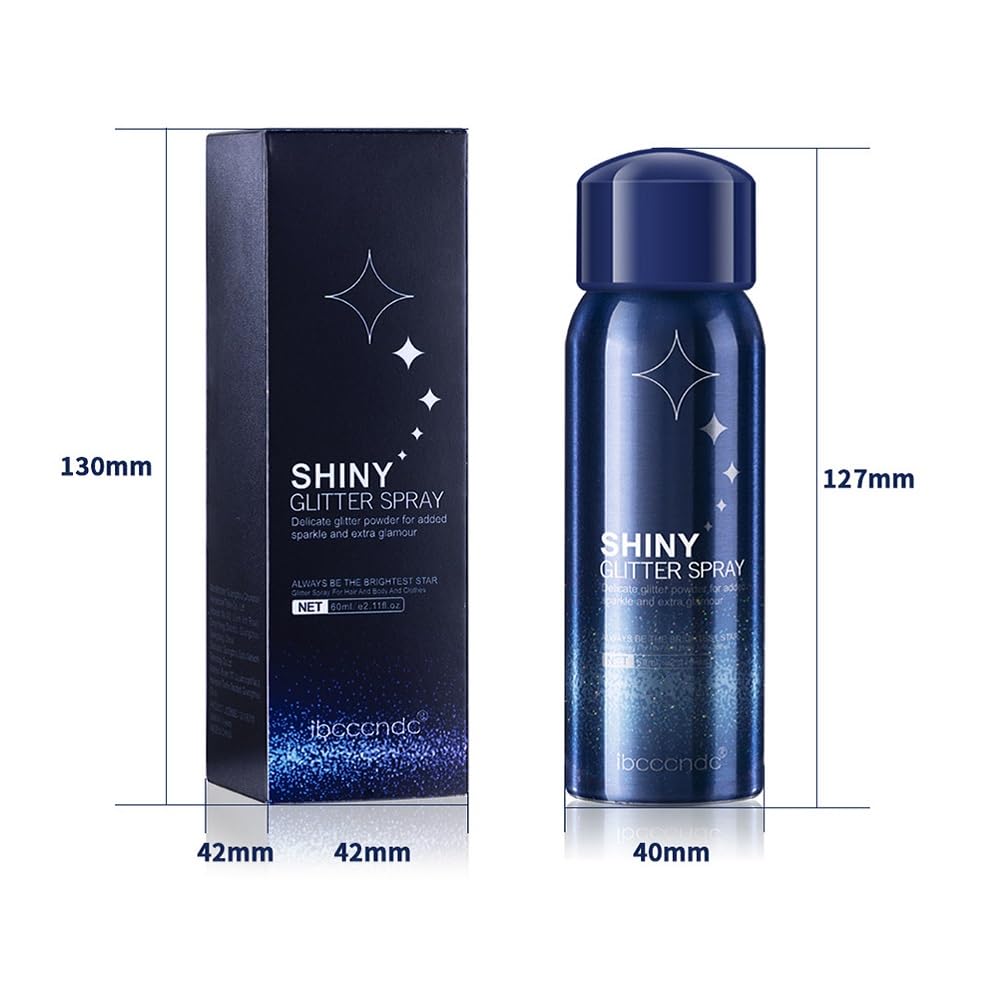 WenFeng Brillo Pelo Spray, brillo rápido y fácil de quitar.