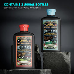 Espuma hidratante del gel de baño Western Republic para limpieza suave
