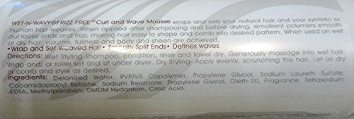 Wet N Wavy Curl Foam Mousse, textura cremosa para moldear ondas y dar brillo.